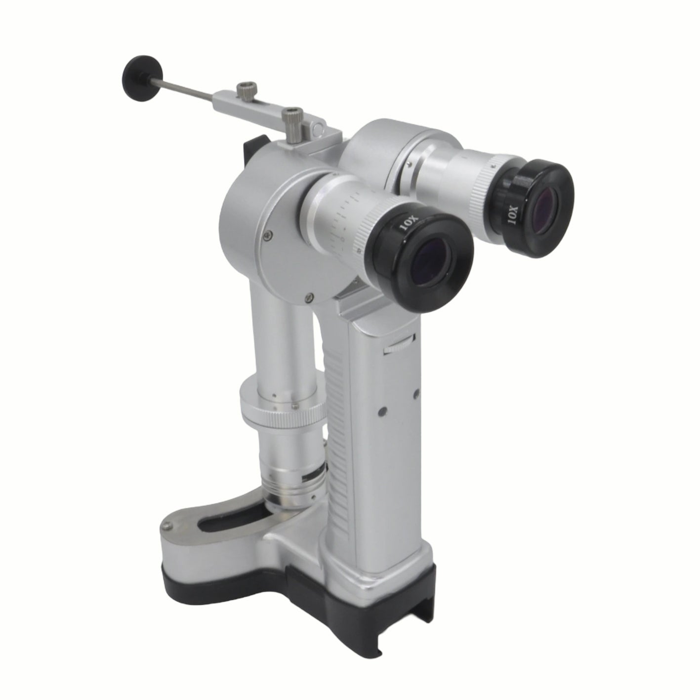 Professional Portable LED Slit Lamp - Dual Lithium Batteries & 10X/16X Magnification - Handheld Ophthalmic Microscope