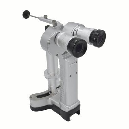 Professional Portable LED Slit Lamp - Dual Lithium Batteries & 10X/16X Magnification - Handheld Ophthalmic Microscope